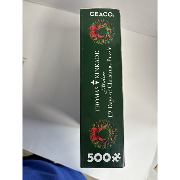 Thomas Kinkade 12 Days Of Christmas Puzzle - Picture 3 of 7